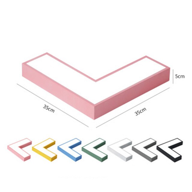 Right-angle LED designer ceiling light arrow - vue 12 sur 13