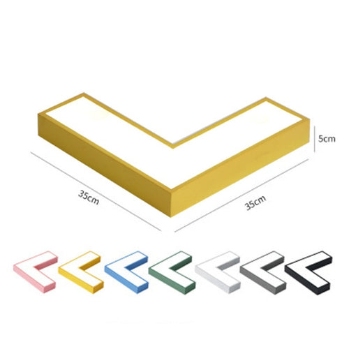 Right-angle LED designer ceiling light arrow - vue 10 sur 13