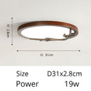 Scandinavian round ceiling light with original Benilde design