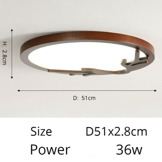 Scandinavian round ceiling light with original Benilde design - vue 18 sur 21