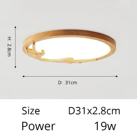 Scandinavian round ceiling light with original Benilde design - vue 16 sur 21
