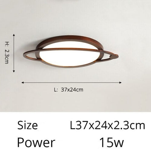 Scandinavian round ceiling light with original Benilde design - vue 7 sur 21