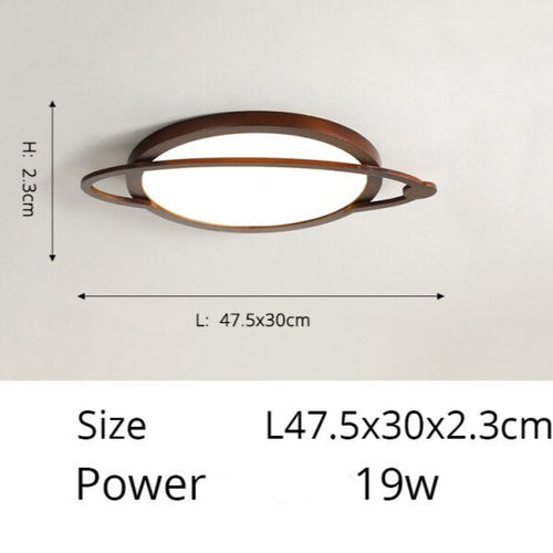 Scandinavian round ceiling light with original Benilde design - vue 9 sur 21