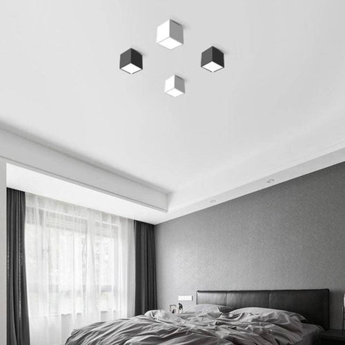 Square or rectangular loft LED spot light - vue 4 sur 7