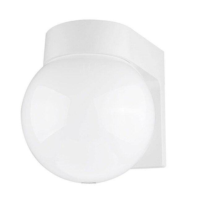 Outdoor LED globe wall light gate - vue 3 sur 4