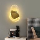 Azahara modern gemstone-style LED wall light
