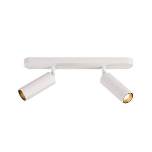 Modern LED spotlight with multiple metal cylinders - vue 8 sur 8