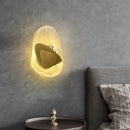 Azahara modern gemstone-style LED wall light