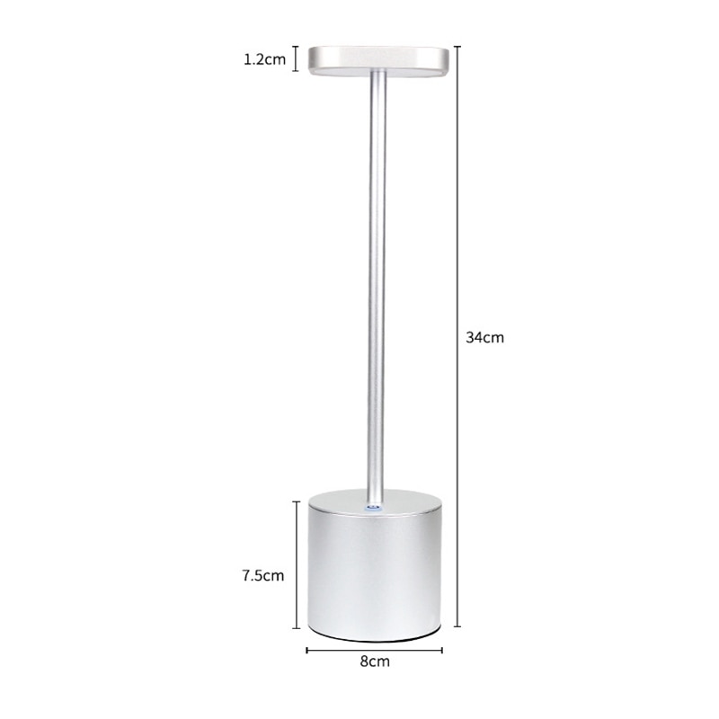 Tory rechargeable LED table lamp - vue 7 sur 7