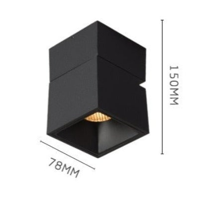 Irma adjustable angle cubic design spotlight - vue 6 sur 6