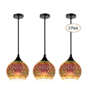 Modern Kaili 3D multicolor glass pendant light