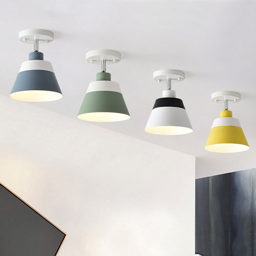 Adjustable colour metal LED spotlight wall light - vue 6 sur 10