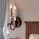 Vintage candle-shaped wall light Antesse