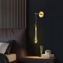 Modern gold luxury Gabriella hanging wall light