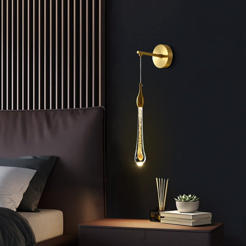 Modern gold luxury Gabriella hanging wall light - vue 2 sur 7