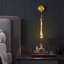 Modern gold luxury Gabriella hanging wall light