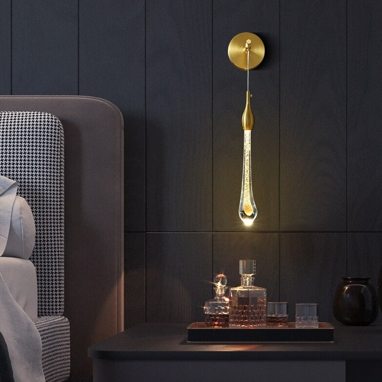 Modern gold luxury Gabriella hanging wall light - vue 3 sur 7