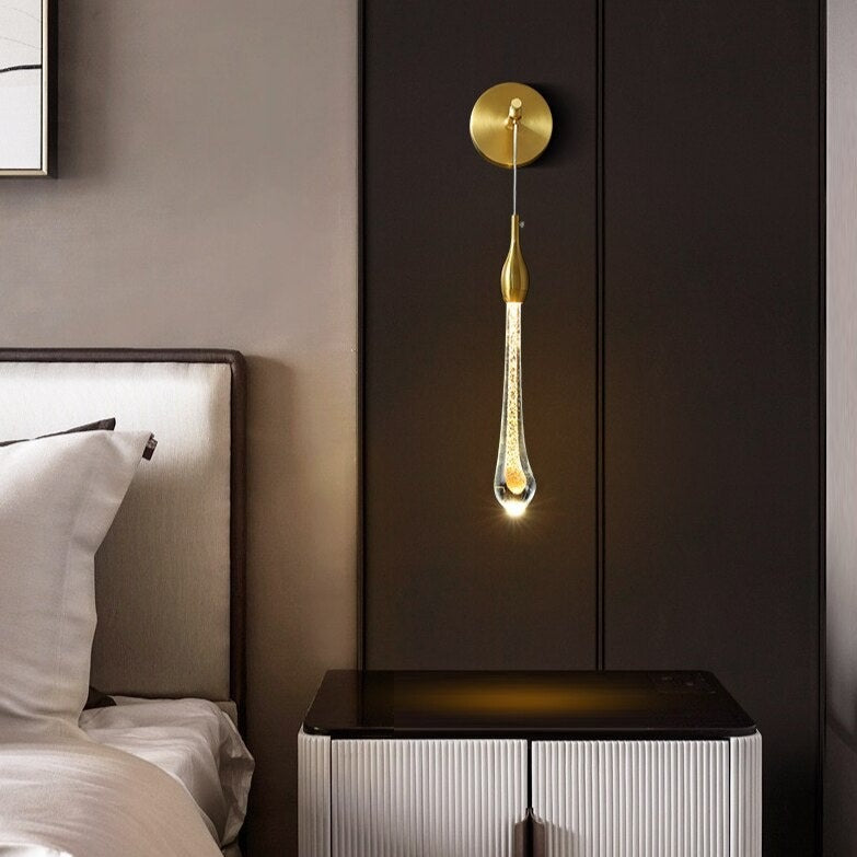 Modern gold luxury Gabriella hanging wall light - vue 4 sur 7