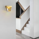 Modern pyramid-shaped luxury wall light jarrett