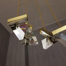 Plyzia crystal spider-shaped designer chandelier
