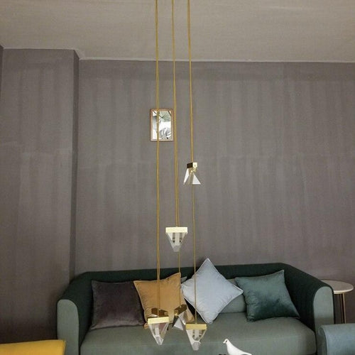 Plyzia crystal spider-shaped designer chandelier - vue 5 sur 8