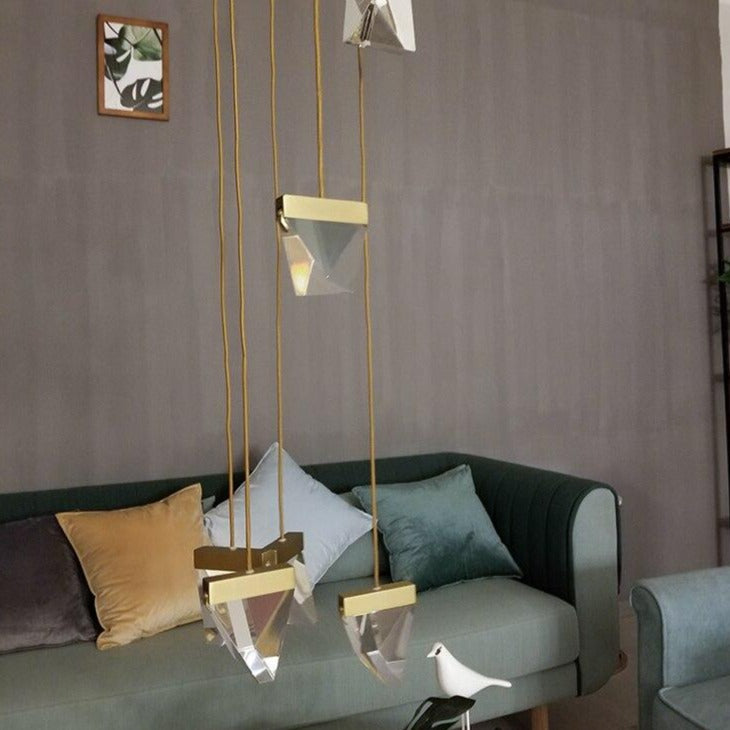 Plyzia crystal spider-shaped designer chandelier - vue 7 sur 8