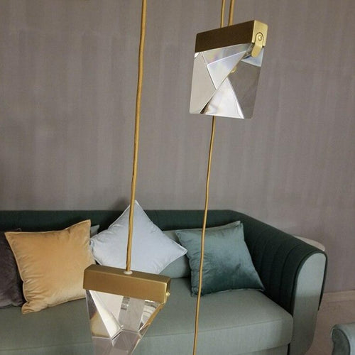 Plyzia crystal spider-shaped designer chandelier - vue 6 sur 8