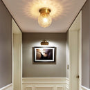 Modern crystal gemstone-style ceiling light Iryna