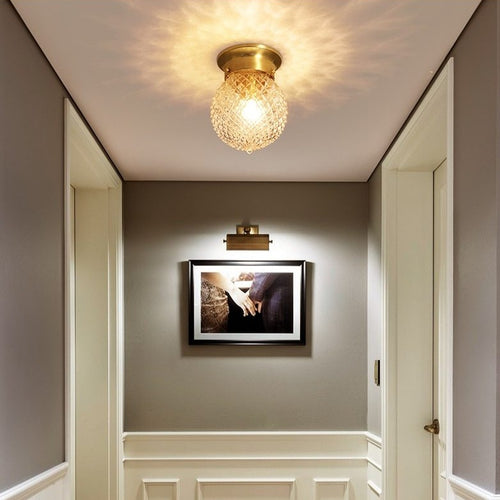 Modern crystal gemstone-style ceiling light Iryna - vue 6 sur 9
