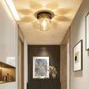 Modern crystal gemstone-style ceiling light Iryna