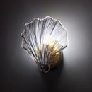 Modern shell-shaped LED wall light shelly