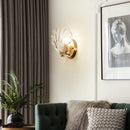 Modern shell-shaped LED wall light shelly