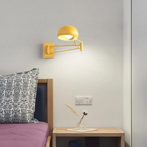 Modern adjustable colourful wall light lyana - vue 5 sur 11