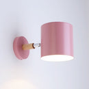 Modern coloured metal wall light Eden
