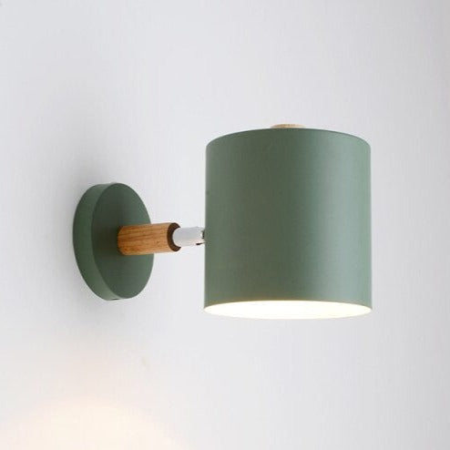 Modern coloured metal wall light Eden - vue 6 sur 8