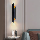 Amaia modern cylindrical metal LED wall light