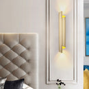Amaia modern cylindrical metal LED wall light