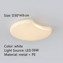 Modern LED ceiling light with rounded shapes Yedra