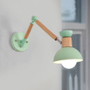 Modern wood and metal wall light Garenne (various models)