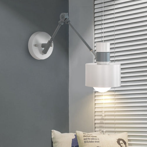 Modern wood and metal wall light Garenne (various models) - vue 5 sur 21