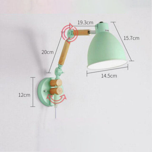Modern wood and metal wall light Garenne (various models) - vue 20 sur 21