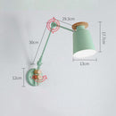 Modern wood and metal wall light Garenne (various models)