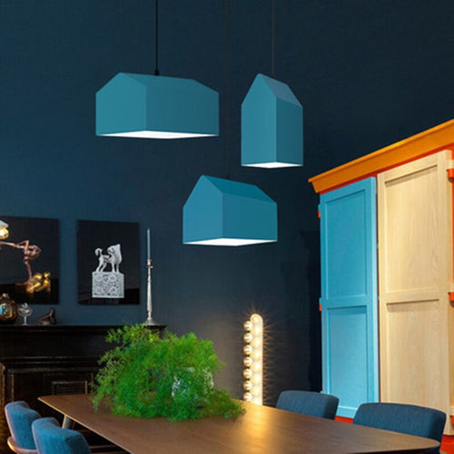Modern geometric Harry pendant light - vue 4 sur 9
