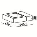 Havery rotatable metal LED wall light