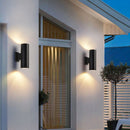 Wall light with black metal geometric design Mathurin