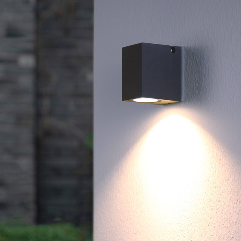 Wall light with black metal geometric design Mathurin - vue 7 sur 20