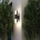 Wall light with black metal geometric design Mathurin