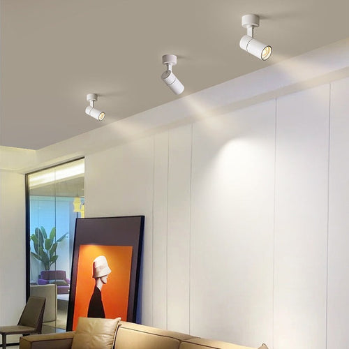 Adjustable design LED ceiling light with different shapes Hatleen - vue 6 sur 25