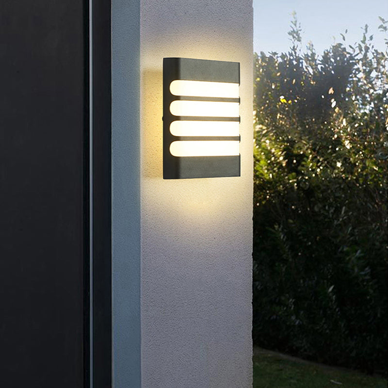 Modern water-resistant outdoor wall light Rwan - vue 2 sur 19
