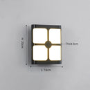 Modern water-resistant outdoor wall light Rwan